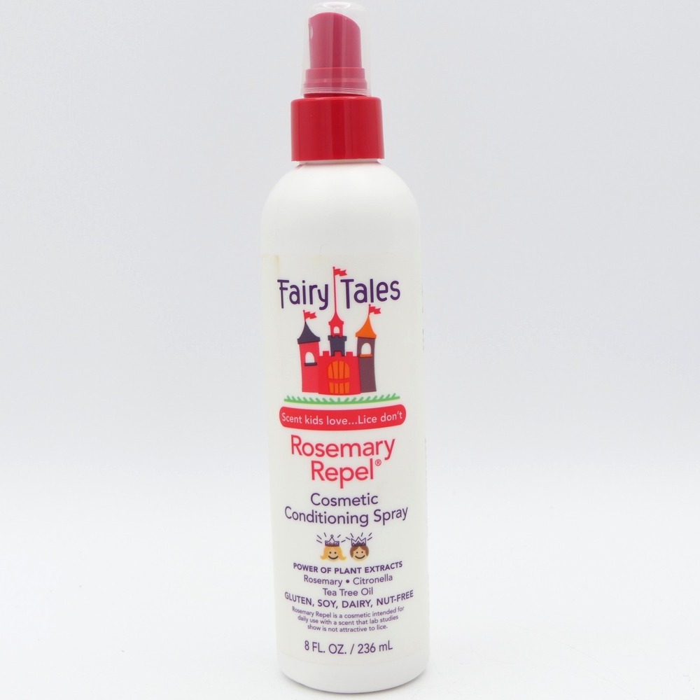 Fairy Tales Rosemary Repel Kids Cosmetic Conditioning Spray 8oz Repels Hair Lice